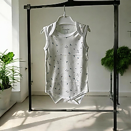 1-3 Yaş Askılı Desenli Zıbın