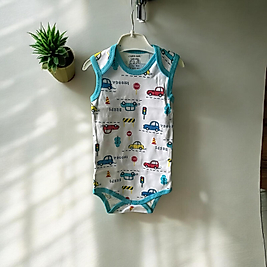 03-12 Ay Askılı Desenli Zıbın