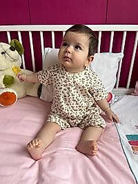 Pati Baskılı Yazlık Tulum 03-12 Ay