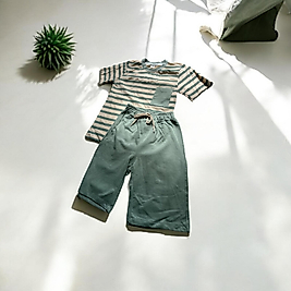 Çizgili  Erkek Çocuk Alt Üst Takım