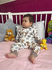 Bisiklet Yaka 6-24 Pijama Takımı