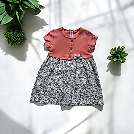 Kurdeleli Kız Çocuk 2'li Elbisesi Mybella