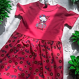 Best Friends Kırmızı Kız Çocuk Elbise