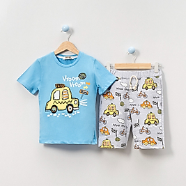Erkek Çocuk Yazlık 2'li Alt Üst Takım 2-5 Yaş