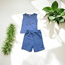 Yazlık Erkek Çocuk Atletli Şortlu Takım 6-24 Ay