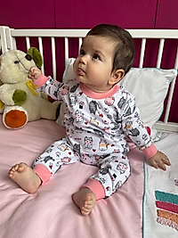 Bisiklet Yaka 6-24 Pijama Takımı