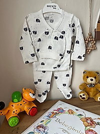 4'lü Yenidoğan Hastane Çıkış Seti 0-3 Ay