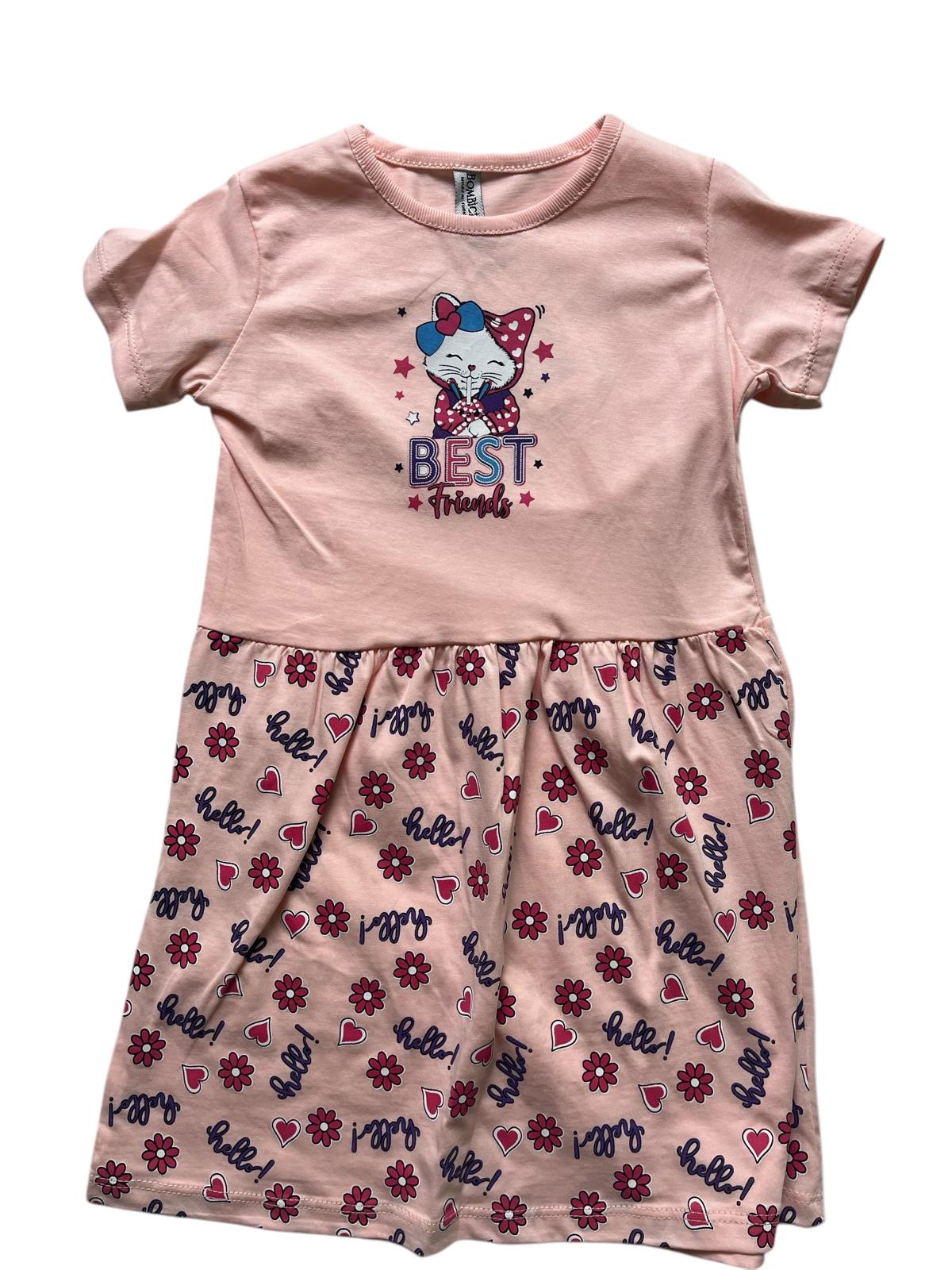 Best Friends Pudra Kız Çocuk Elbise