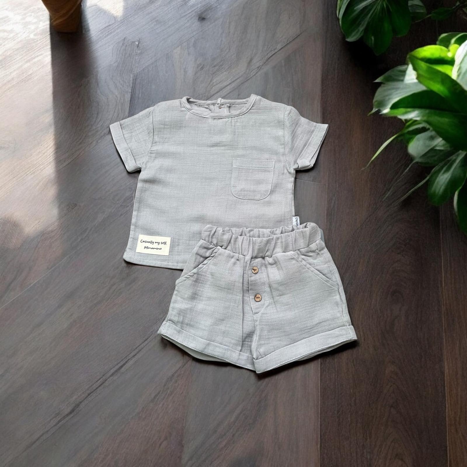 Erkek 9-24 Ay Müslin Takım