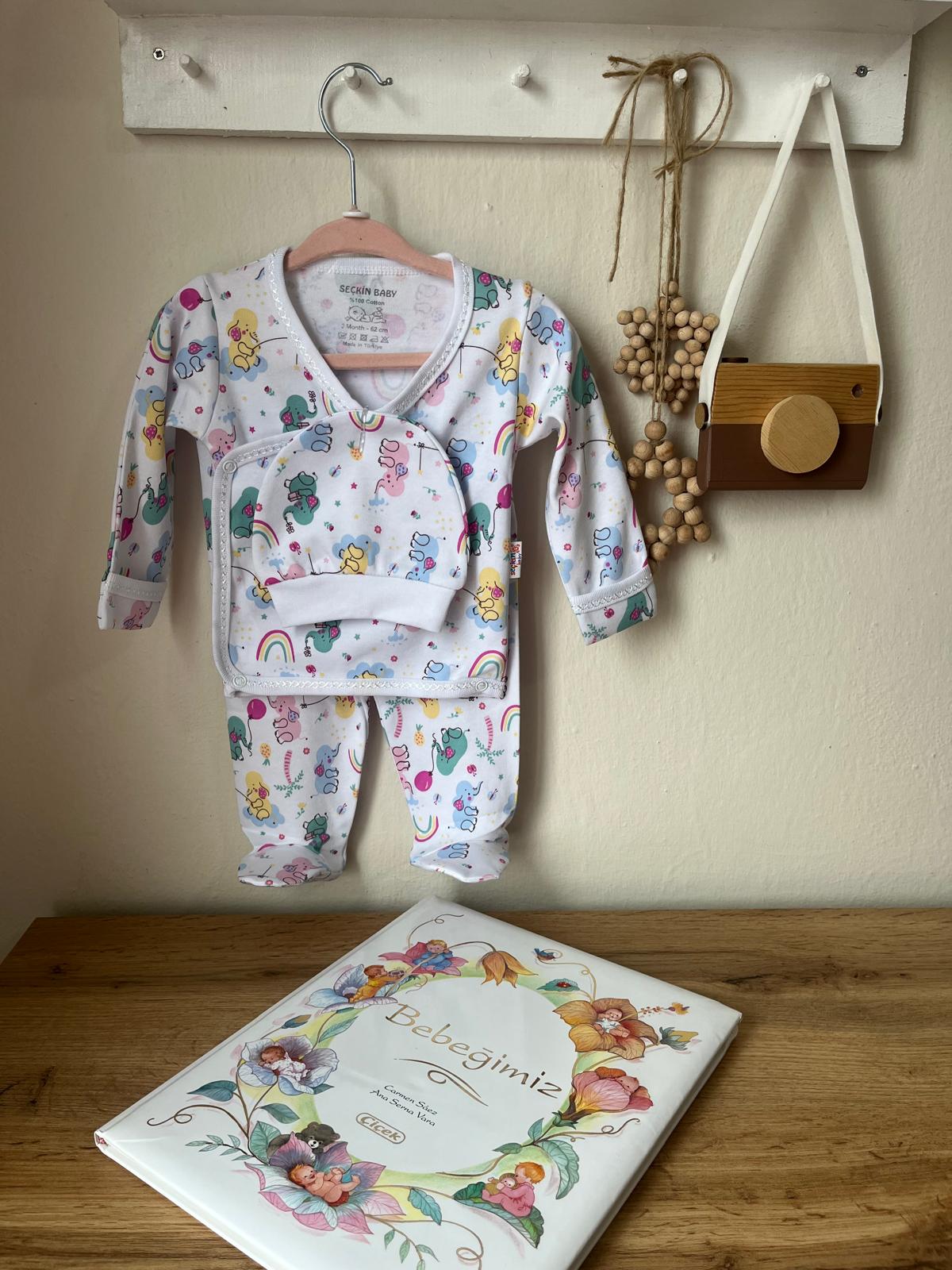 4'lü Yenidoğan Hastane Çıkış Seti 0-3 Ay