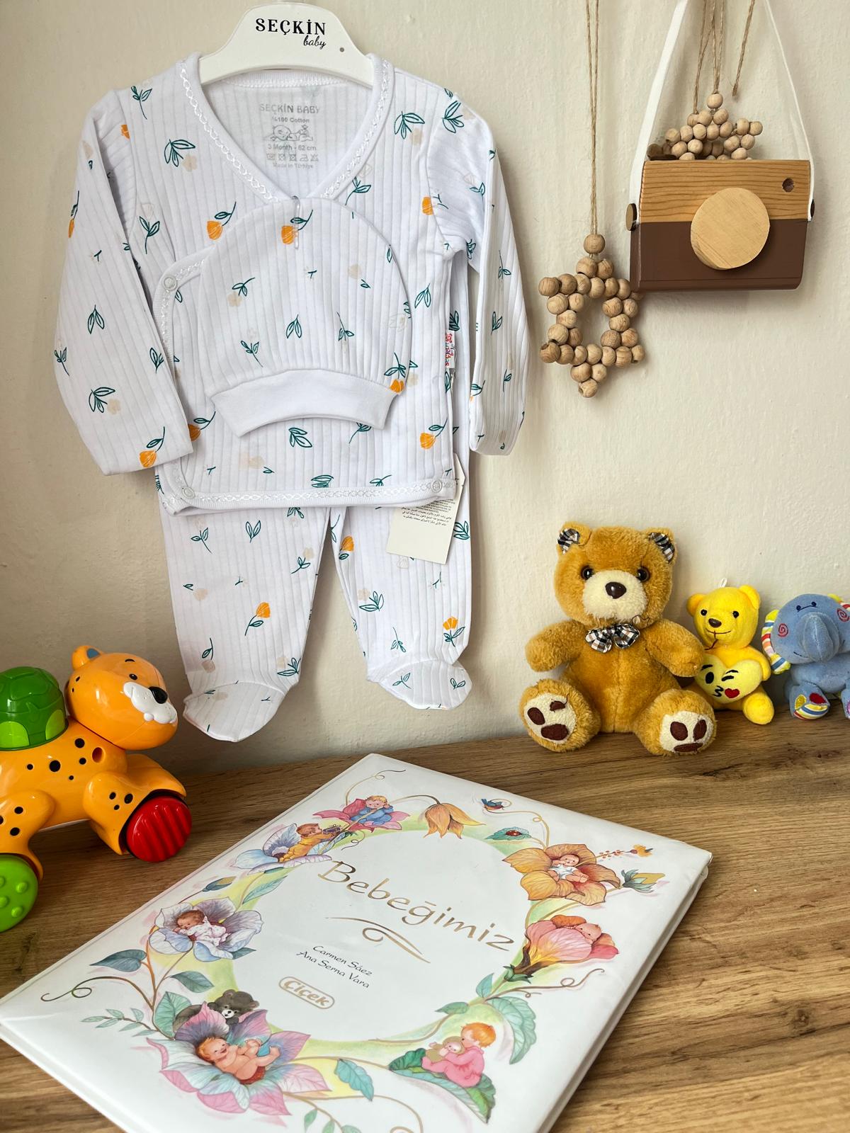 4'lü Yenidoğan Hastane Çıkış Seti 0-3 Ay