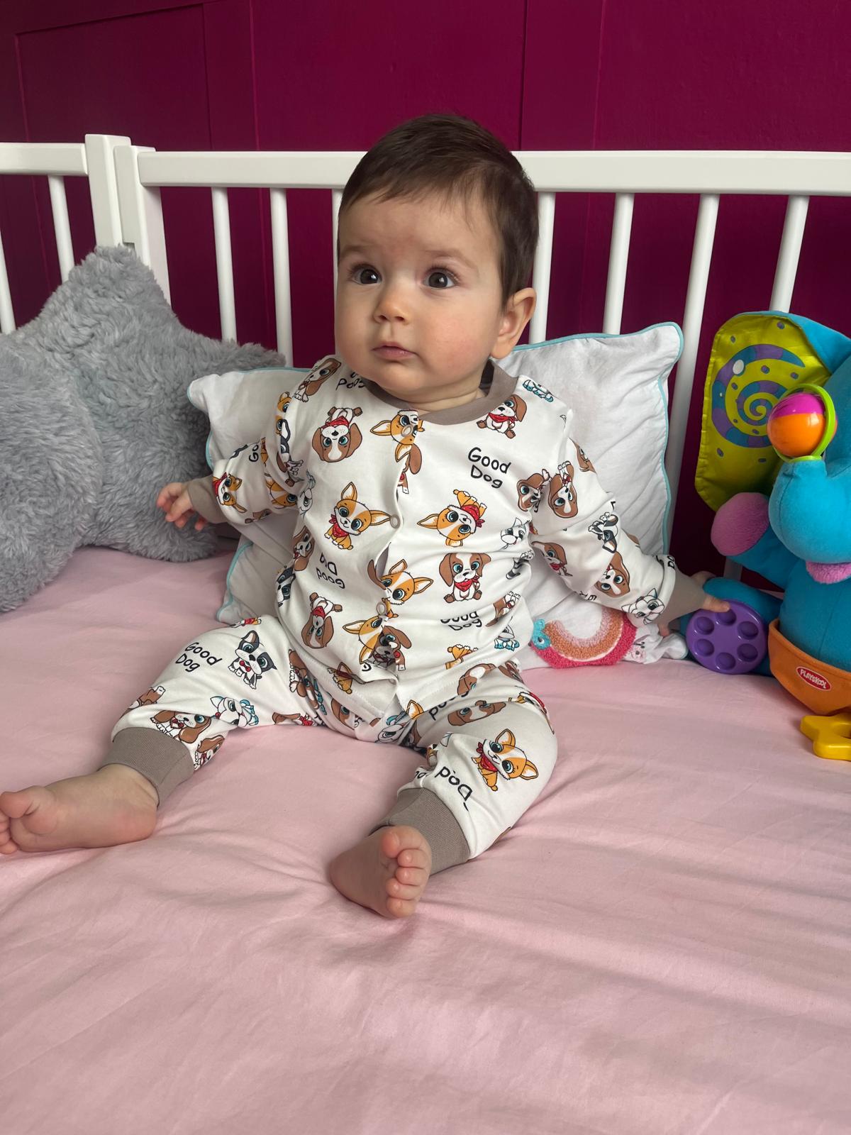 Çıtçıtlı 6-24 Ay Pİjama Takımı