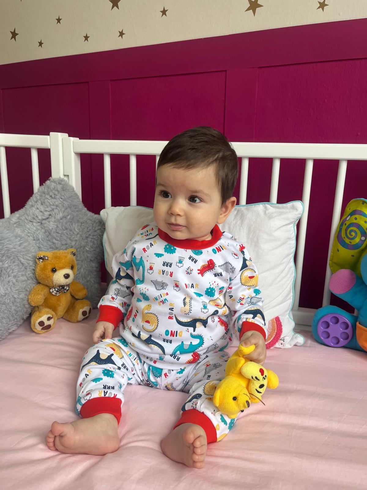 Bisiklet Yaka 6-24 Pijama Takımı