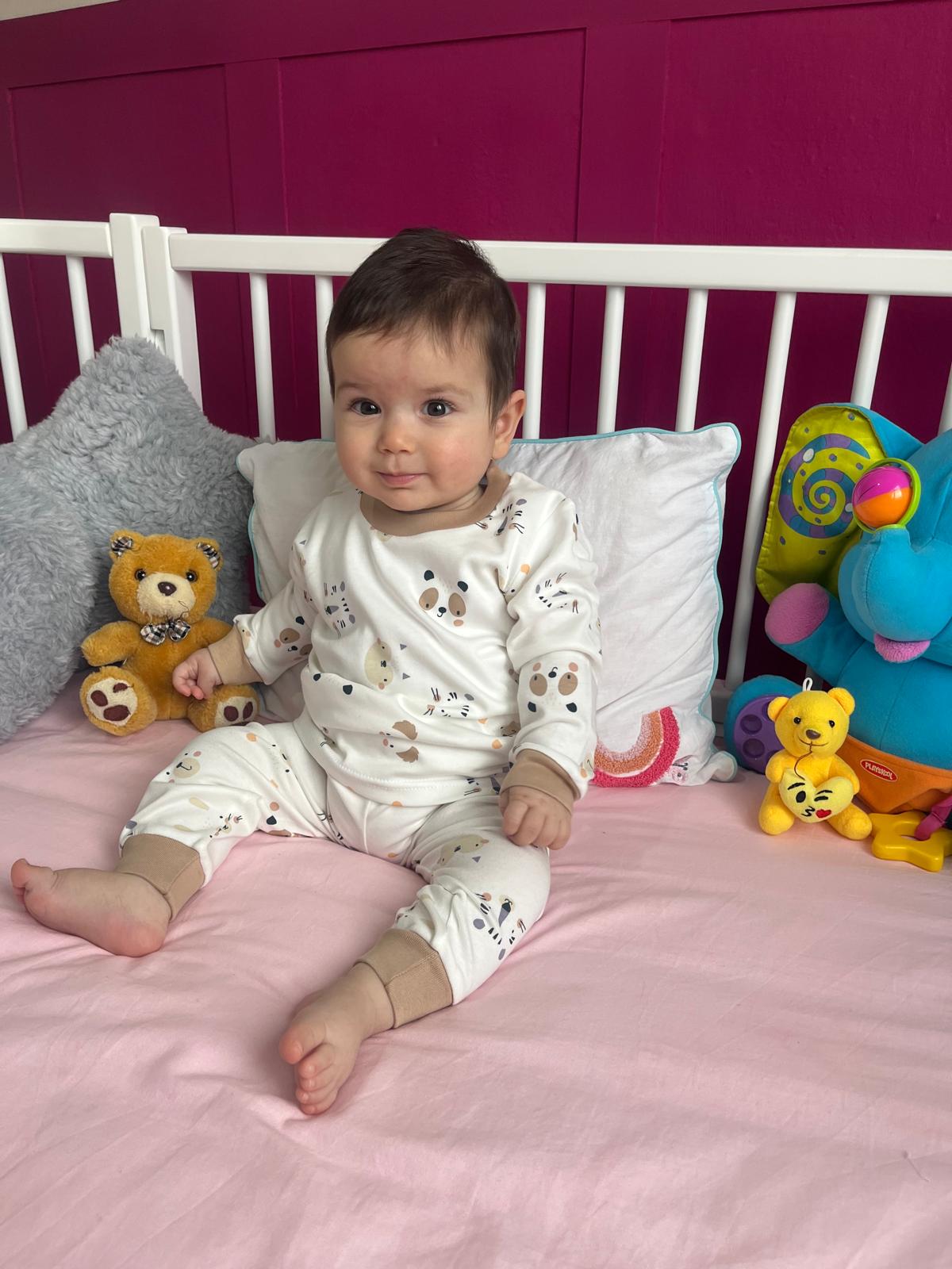 Bisiklet Yaka 6-24 Pijama Takımı