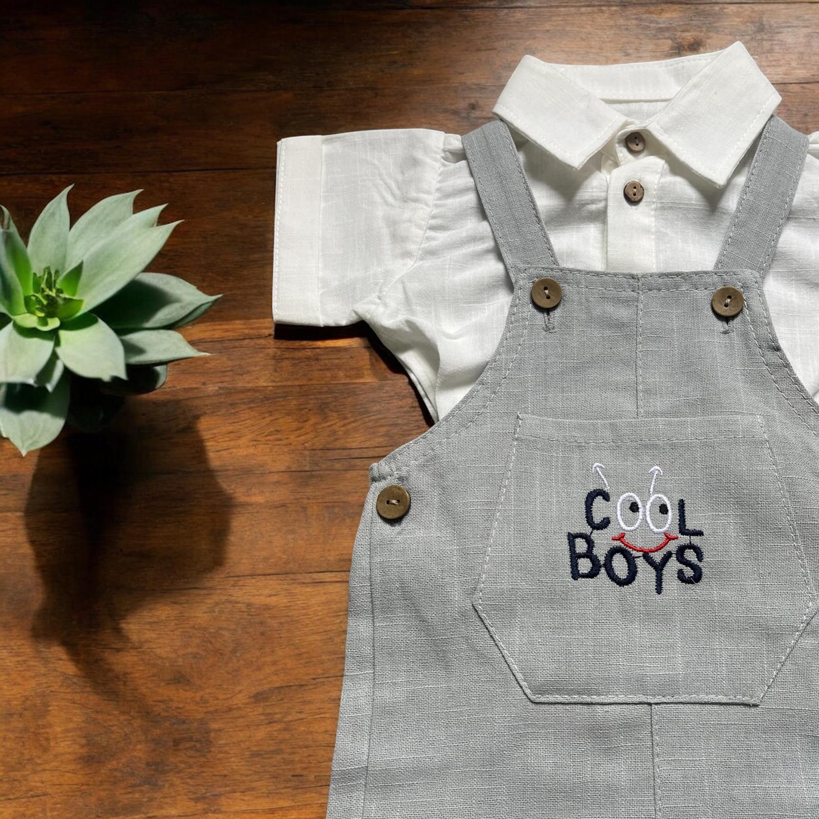 9-24 Ay Erkek Çocuk Slopet Nakışlı