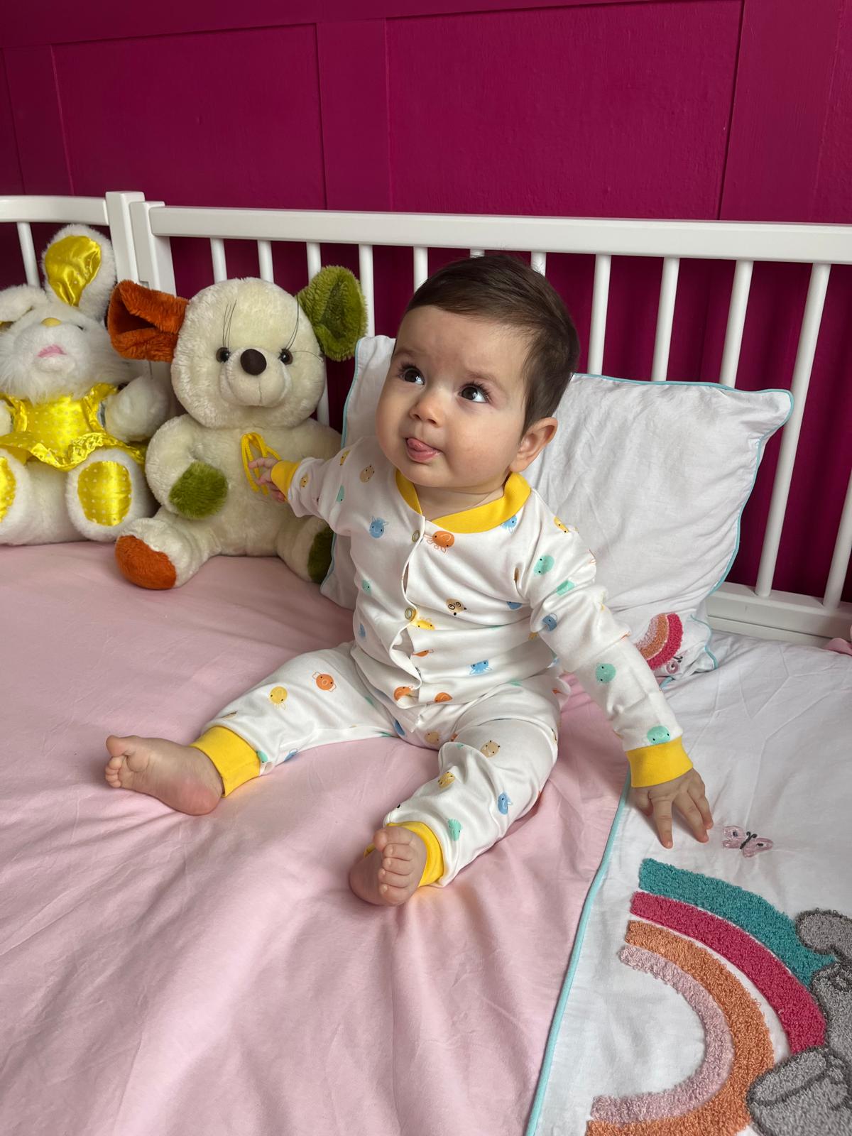 Çıtçıtlı 6-24 Ay Pİjama Takımı