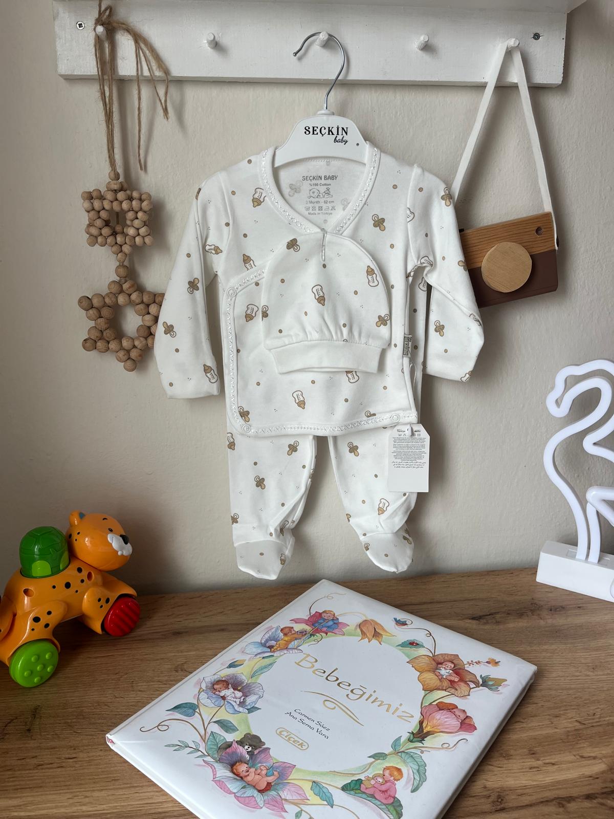 4'lü Yenidoğan Hastane Çıkış Seti 0-3 Ay