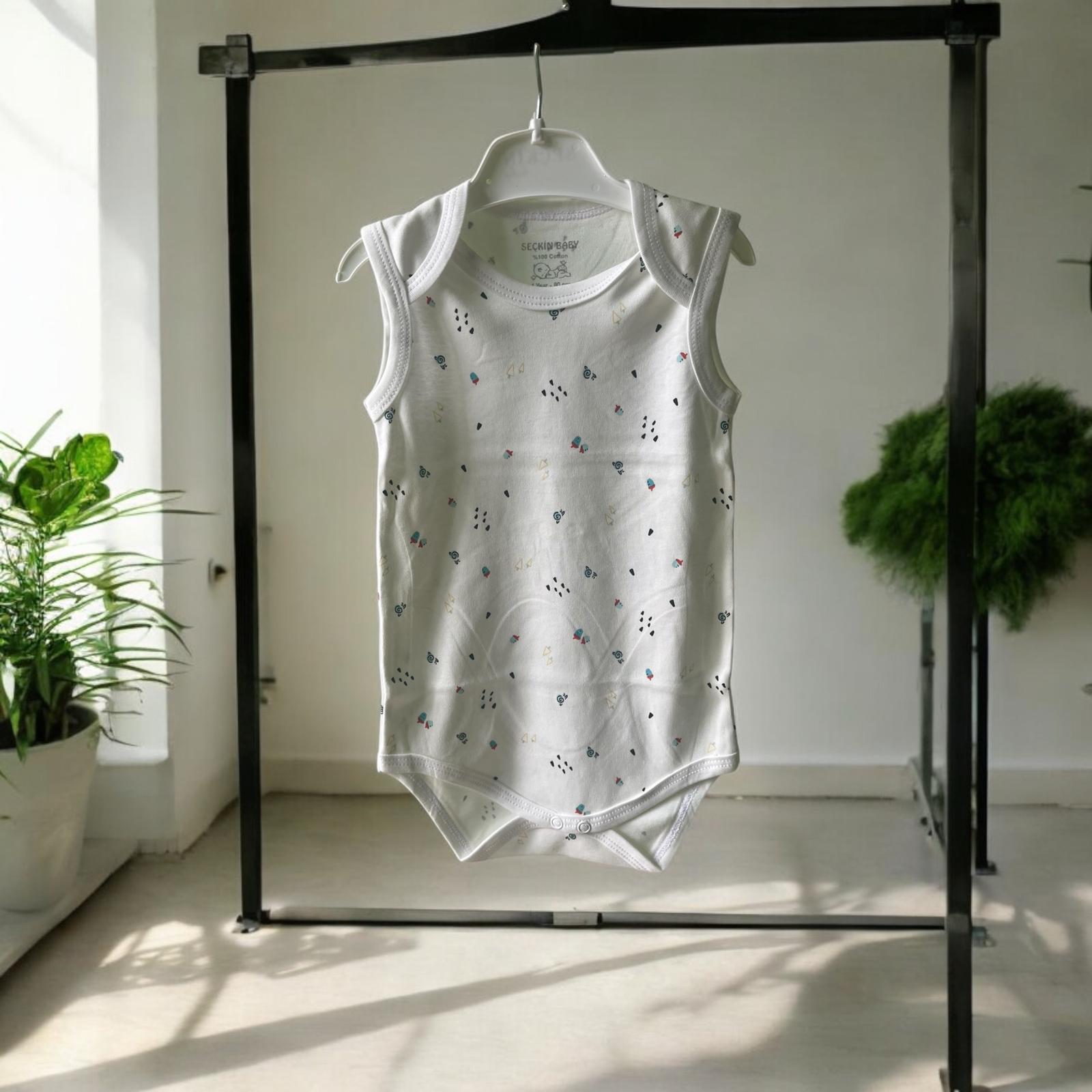 1-3 Yaş Askılı Desenli Zıbın