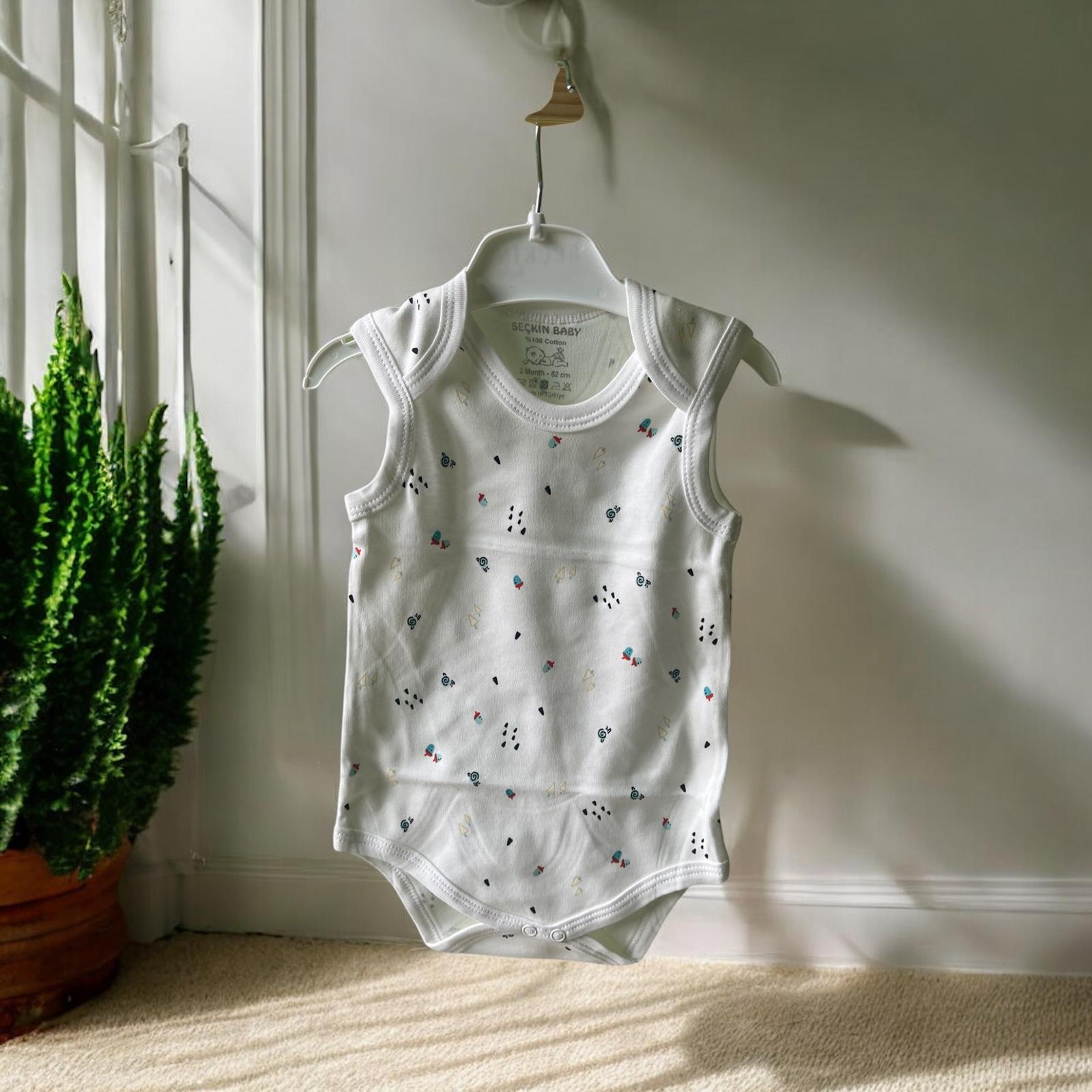 03-12 Ay Askılı Desenli Zıbın